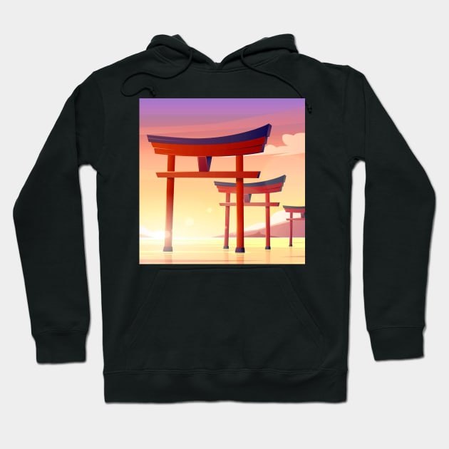 Landscape Art Welcome to Chinna Hoodie by Tshirtstory